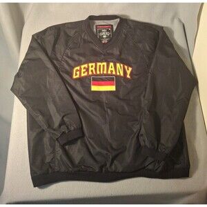 Franchise Club Germany Men's XXL Pullover Black Long Sleeve Authentic Garment